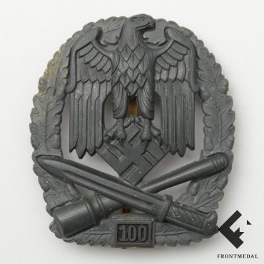 Цифровой Общий Штурмовой знак - 100 дней боев (клеймо JFS)