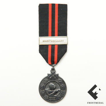 Медаль "MANTSISSAARI" (Остров на севере Ладоги к востоку от Валаам)