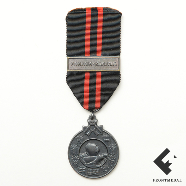 Зимняя медаль с планкой "POHJOIS-KARJALA" (Северная Карелия)