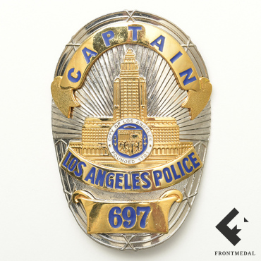 Личный жетон Полицейского офицера "CAPTAIN LOS ANGELES POLICE"
