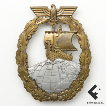 Знак члена команды вспомогательного крейсера